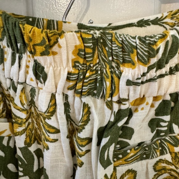 MONTEAU LOS ANGELES wide Leg Shorts CLASSIC L Large Tropical print. Pock… NICE - Picture 4 of 11